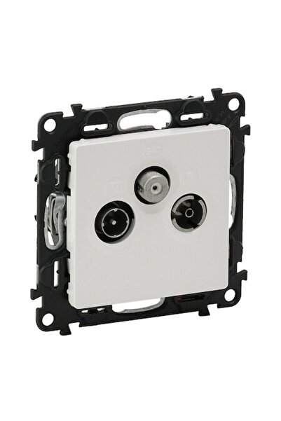 Legrand Priză TV-R-SAT albă Valena Life