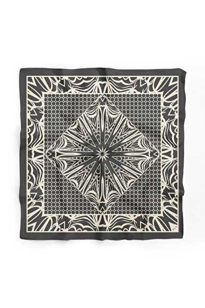 tuaipek Tamni talisman uzorak 60x60 cm viskozna modalna muška bandana/šal