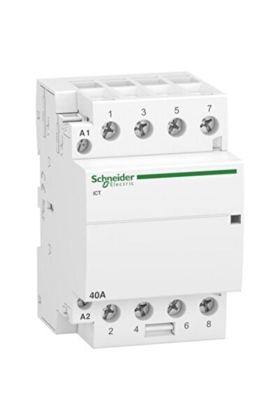 Schneider Electric Acti9 Contactor Modular 40A 4NO 50Hz 220/240V AC