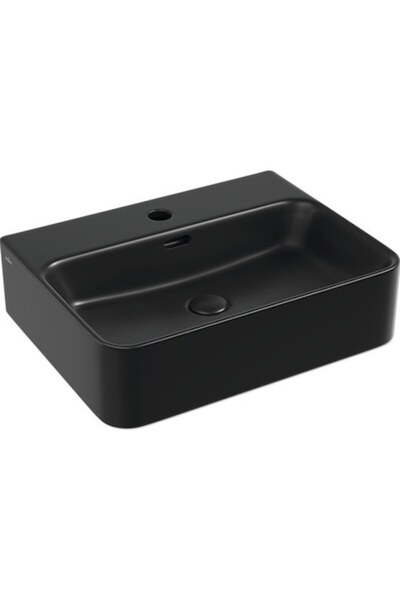 Jungborn Trei chiuvete negre mate de 52x40 cm