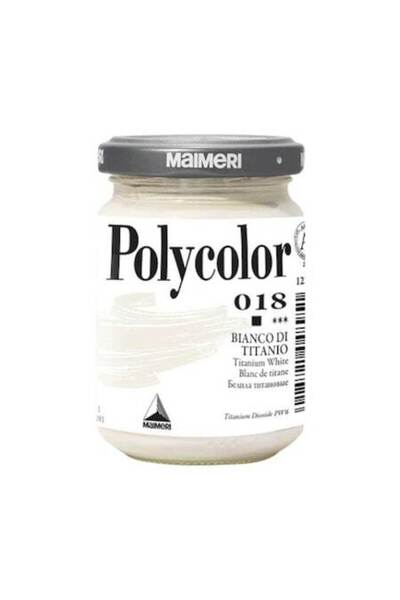 Maimeri Polycolor - Alb titan - 140 ml