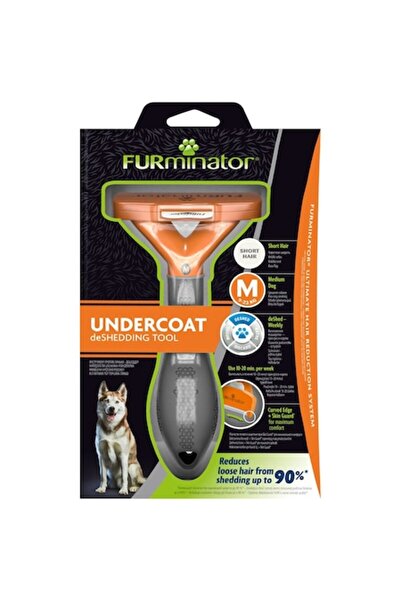 Furminator Perie medie pentru câini cu păr scurt