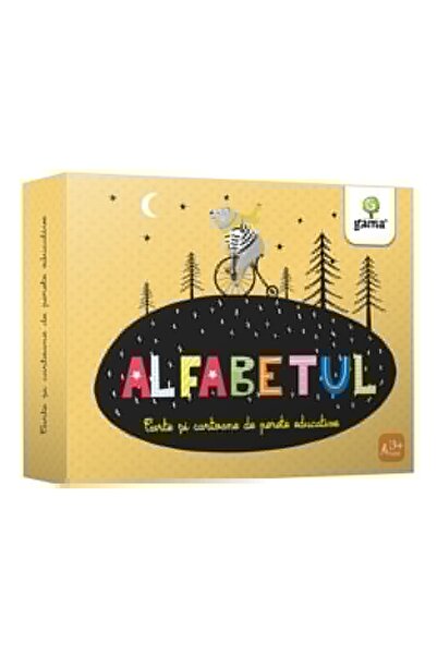 Gama Alfabetul - Cartonașe de perete educative și decorative