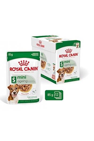 Royal Canin Hrană umedă pentru câini, Mini Ageing 12+, pentru câini seniori, ...