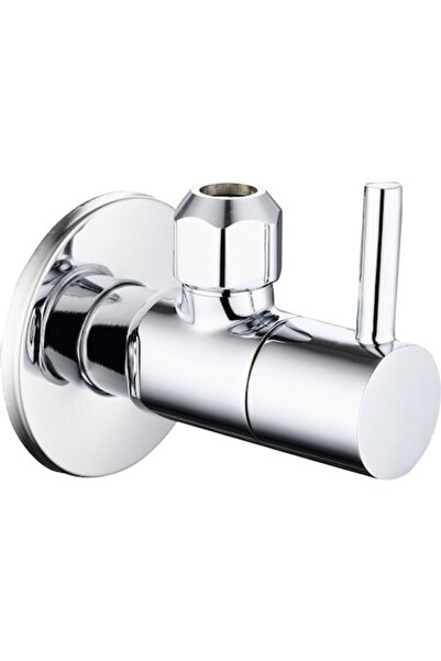 CLASSİC Robinet de colț cu design rotund, cromat, 1/2 "