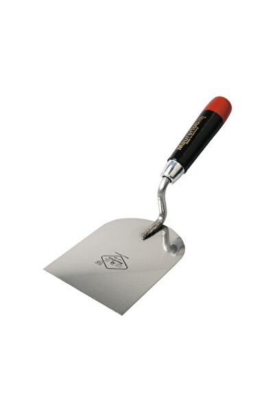 Clasic Stainless Steel Trowel for Plaster Maurerlob 100mm, Wooden Handle