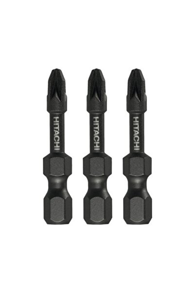 Hitachi Hikoki Impact Bits, 1/4" Pz2 38mm, 3 Pieces