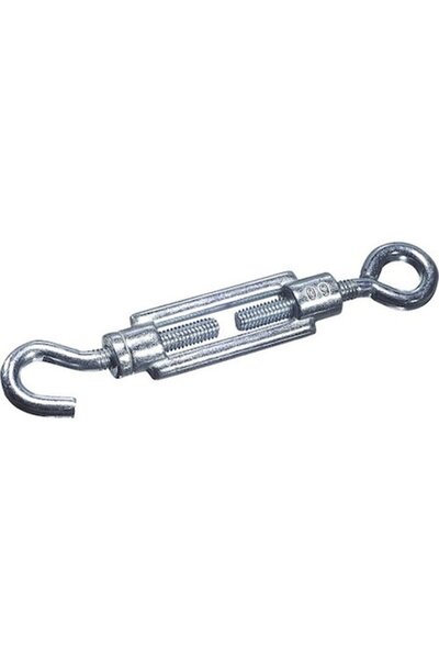 DRESSELHAUS Tensionatoare cu ochi și cârlig Ø8x70 mm, Oțel galvanizat, 10 bucăți