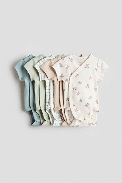 H&M 5-pack cotton bodysuits