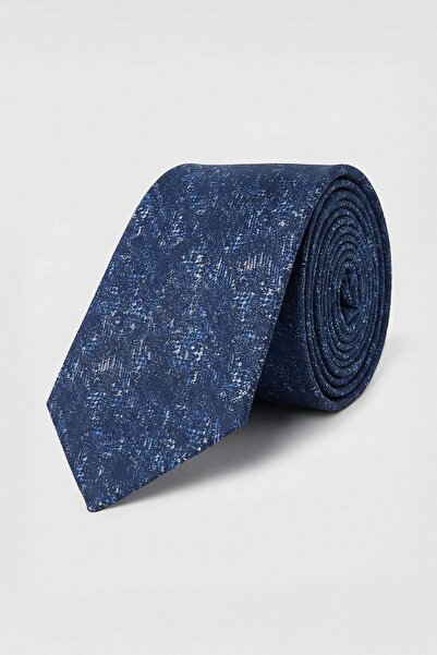 Sabri Özel Blue 100% Microfiber Men's Tie