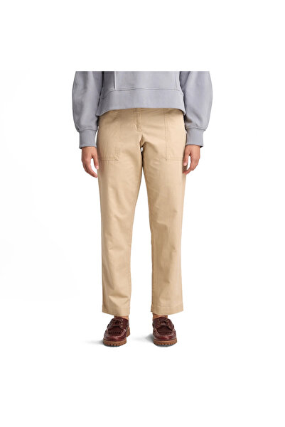 Timberland Λινό Παντελόνι Τύπου Φάτιγκ Πρακτικής Χρήσης