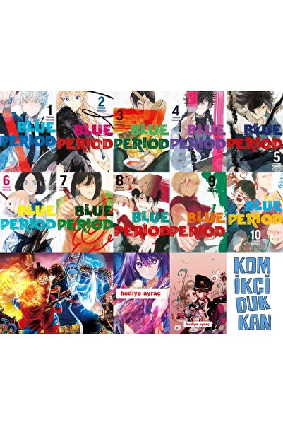 Gerekli Şeyler Yayıncılık Blue Period 1-2-3-4-5-6-7-8-9-10 Manga Seti (10 Kit...