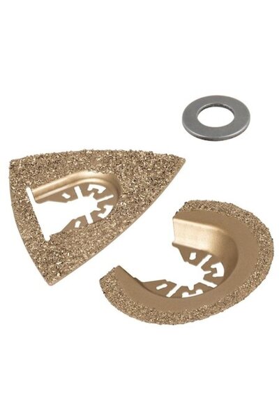 Wolfcraft Set de accesorii pentru tăierea pietrei/ceramicii/metalului cu vibr...