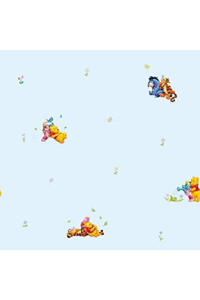 Evelise Ρολό ταπετσαρίας 10 x 0.52 μ. Γουίνι το Αρκουδάκι Ξύλινο σχέδιο TA00097