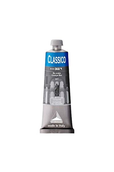 Maimeri Vopsea în ulei Classico - Albastru Cerulean - 60 ml