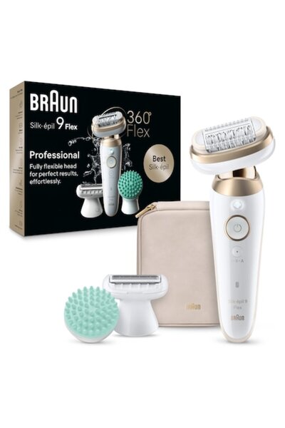 Braun Silk-épil 9 9-071 Flex 360 °   Umed și uscat, Atingere inteligentă, Bronz