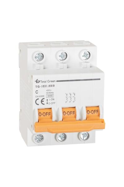 Total Green Întrerupător automat 40A Tripolar
