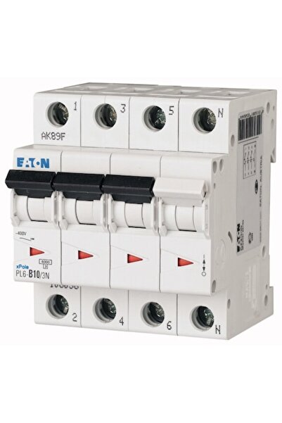 Eaton Întrerupător automat 63A 3P+N C 6KA 4MW - PL6