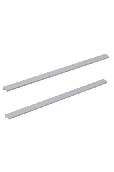 Roca Elegance 80 Cm Handles for Bathroom Furniture, Aluminum, Chrome, Set of 2
