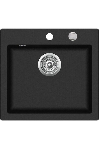 Teka Clivo 50 S-TQ Sink, 490x455mm, Onyx, One Bowl, Granite