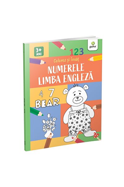 Gama Numbers and English – Colour and Learn