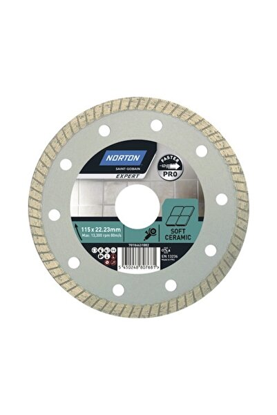 Norton Disc diamantat pentru ceramică Expert Pro Ø115x22,23mm