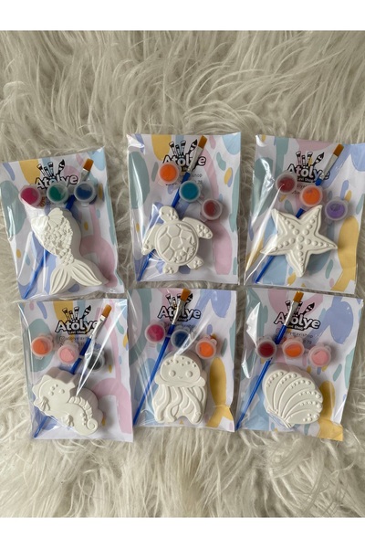Atölye Lavi Shop Sea Creatures/(15Pcs) Birthday/Meat Gift/Special Day/Family ...