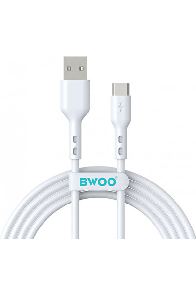 Bwoo USB-C Data and Charging Cable - USB-C X172C, 60W, 1m, White