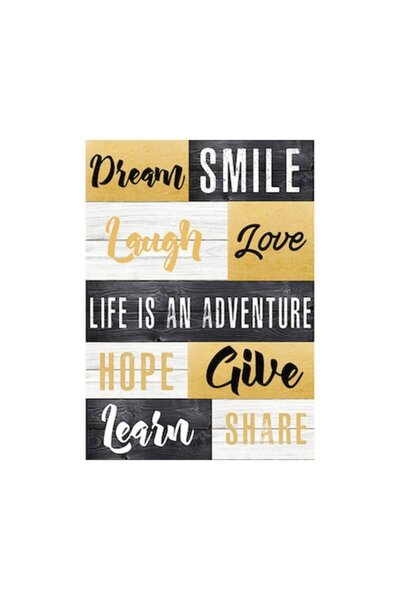 canvas Life Is An Adventure Painting 50x70 Cm