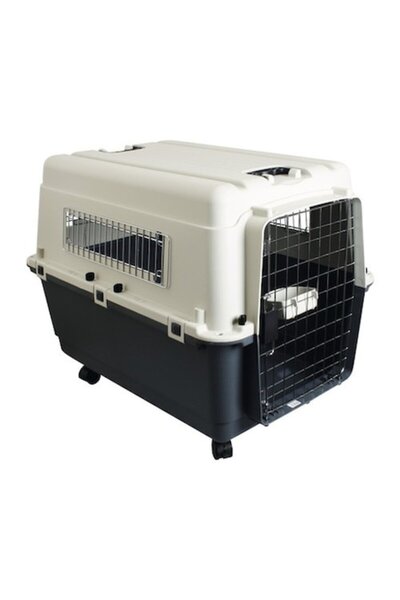 Karlie Nommand XXL Dog and Cat Transport Cage 100x67x75 Cm Grey-White