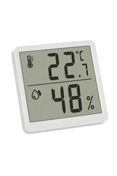Evelise Termometru si higrometru digital de camera, cu magnet, alb, TFA 30.50...