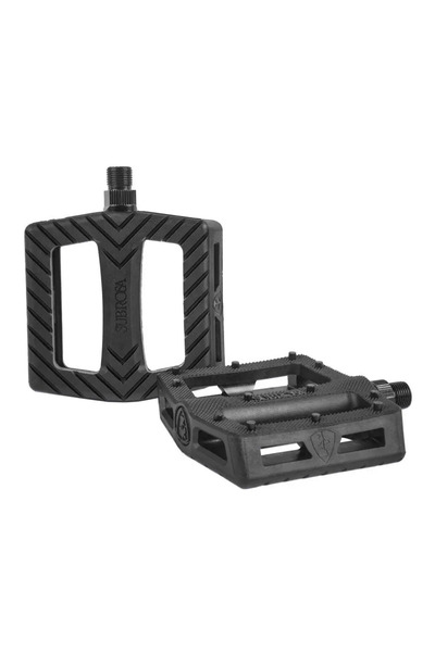 SUBROSA Rose Black Plastic Pedal
