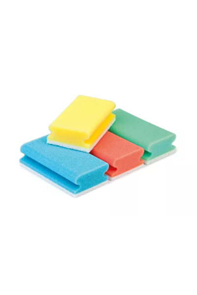 Profi GROOVE SPONGES 15.3X6.9 CM 10 PCS/SET NO SCRATCHES-YELLOW/WHITE