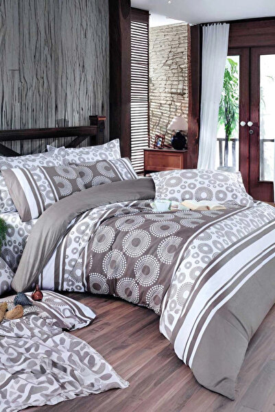 Mira Home Σετ Παπλωματοθήκη Double Ranforce 100% Cotton Harmony