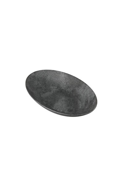 Globy Oval Presentation Bowl Gray 41×26.5×7.5 cm