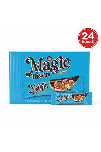 Magic Delicious biscuits with vanilla cream 45 gr *24 pieces