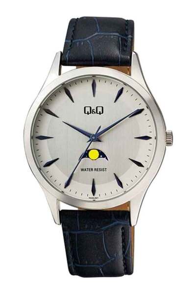 Q&Q Blue wristwatch, men's, AA30J301Y