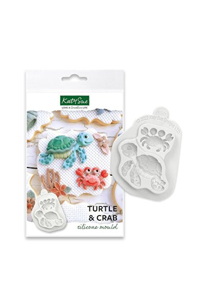 Katy Sue Mulaj silicon Turtle & Crab -