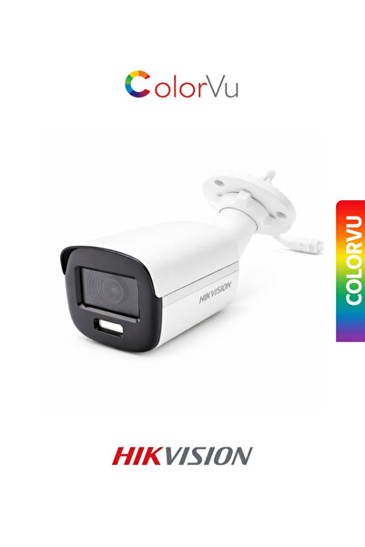 Hikvision DS-2CE10DF0T-PF 3.6mm ColorVu Gece Renkli Bullet Kamera 2MP AHD