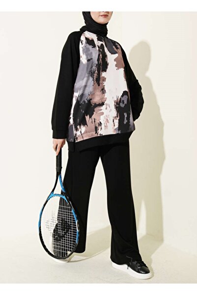 Burcia Patterned Loyşa Tunic Double Set