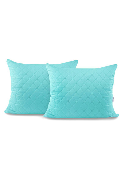 Deco King Set 2 huse perne decorative matlasate, Axel, 70 g/m2, 50 x 60cm, Tu...