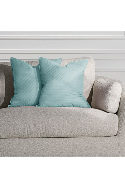 Amelia Home Set 2 huse perne decorative matlasate stil modern, Softa, 70 g/m2...