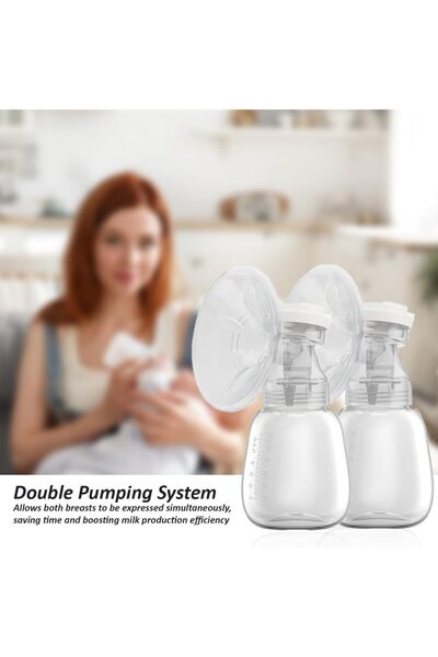 Cute n Cuddle Double Electric Breast Pump With Disposable Changing Mats - Green - 30 Pcs