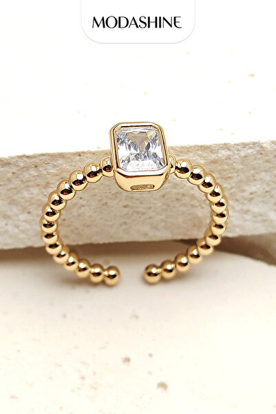 ModaShineShop خاتم نسائي قابل للتعديل على شكل وردة، خاتم فولاذي أنيق بسيط ينا...