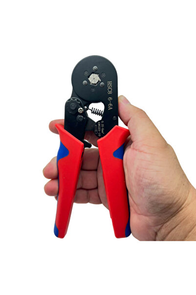 DESFREE HSC8 6-6A 0,25-6 MM 6 KÖŞELİ YÜKSÜK SIKMA PENSESİ