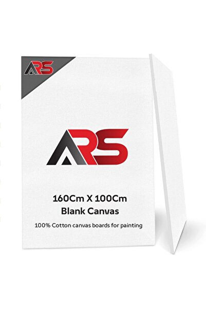 Al Raied Ars® Blank Canvas 160 X 100 Cm White