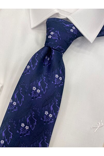 Cacharel Woven Fabric Patterned Tie