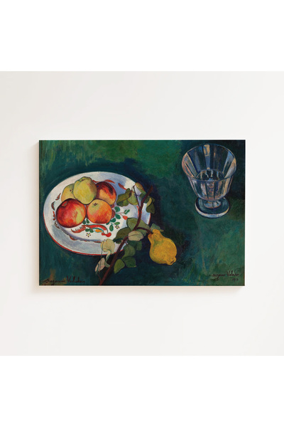 Vetro Design Suzanne Valadon - Mrtva priroda sa voćem i staklenom platnom