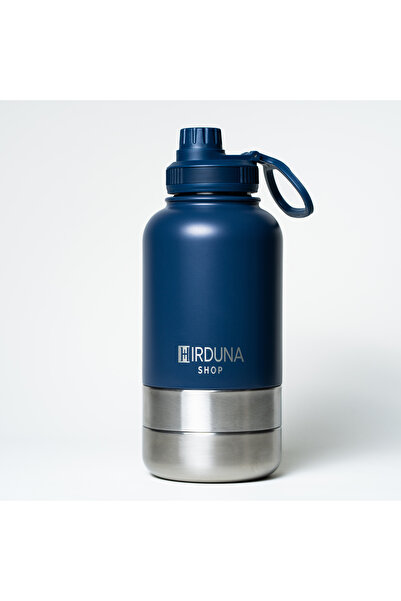 Hirduna SHOP Sticla Apa Portabila 3in1 pentru Caini cu 2 Boluri, Recipient Ap...