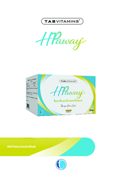 Tabvitamins HPaway Aktif Heksoz Korele Bileşik (AHCC) 30 Şase
